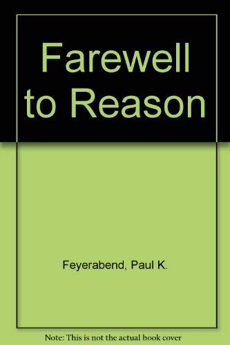 9780860911845: Farewell to Reason