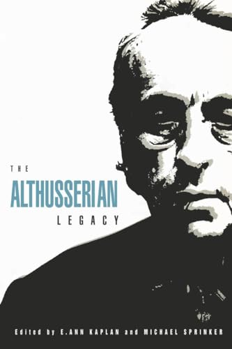 Stock image for The Althusserian Legacy for sale by Blackwell's