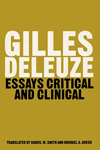 9780860916147: Essays Critical and Clinical