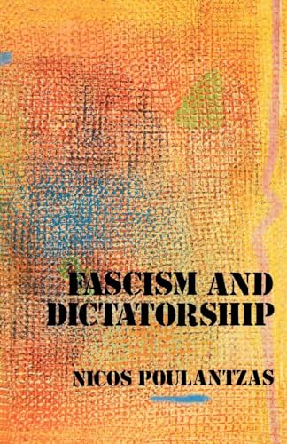 Imagen de archivo de Fascism and Dictatorship: The Third International and the Problem of Fascism a la venta por HPB-Red