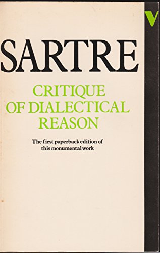 9780860917571: Critique of Dialectical Reason: Theory of Practical Ensembles: 001