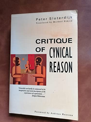 9780860919339: Critique of Cynical Reason