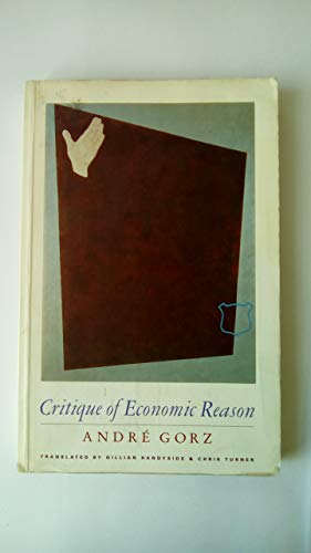 9780860919681: Critique of Economic Reason