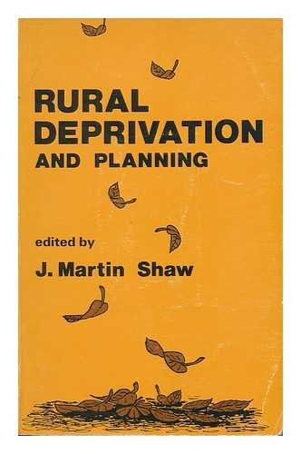 Imagen de archivo de Rural deprivation and planning a la venta por Cotswold Internet Books