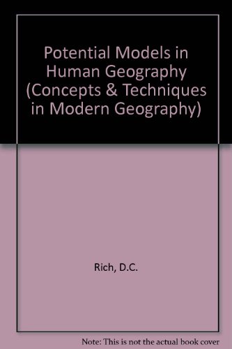 Stock image for Potdential Models in Human Geography for sale by Reader's Corner, Inc.