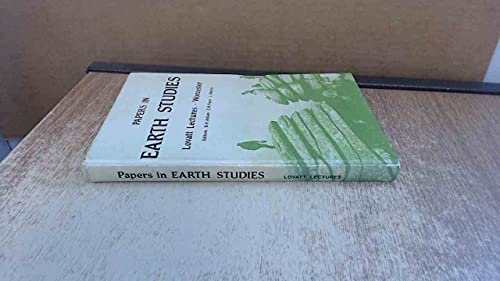 Stock image for Papers in Earth Studies: Lovatt Lectures - Worcester for sale by G. & J. CHESTERS