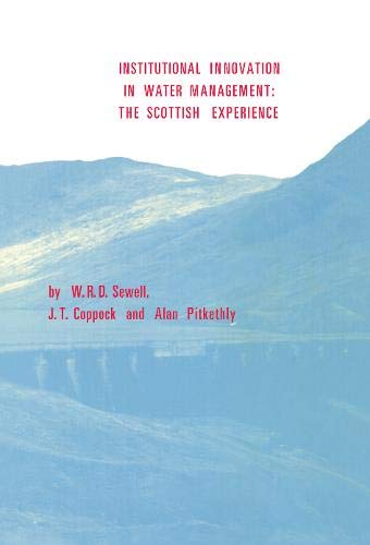 Stock image for Institutional Innovation in Water Management: The Scottish Experience for sale by Webbooks, Wigtown