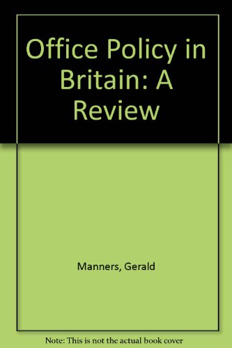 Stock image for Office Policy in Britain : A Review for sale by Better World Books Ltd