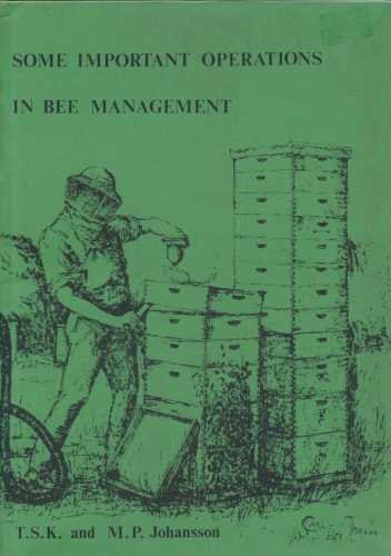 9780860980292: Some Important Operations in Bee Management