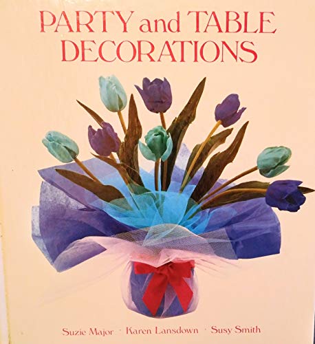 Beispielbild fr Party and Table Decorations (Creative Design Series) zum Verkauf von Robinson Street Books, IOBA