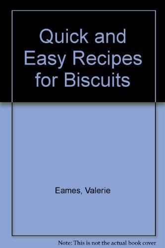 Stock image for QUICK EASY RECIPES BISCUITS for sale by WorldofBooks