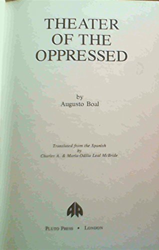 9780861040810: Theatre of the Oppressed