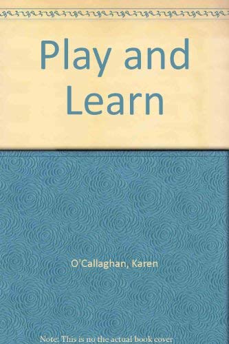 Beispielbild fr Play and Learn zum Verkauf von Better World Books