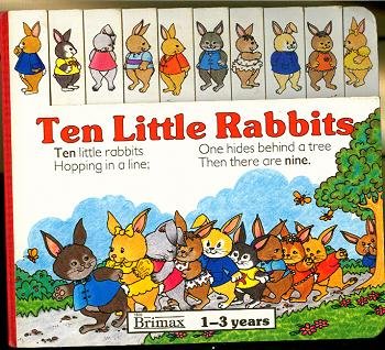 Beispielbild fr Ten Little Rabbits zum Verkauf von Ergodebooks