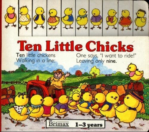 Stock image for Ten Little Chicks: Counting Book (Board Counting Books) for sale by WorldofBooks