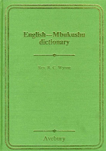 English-Mbukushu Dictionary [SIGNED]