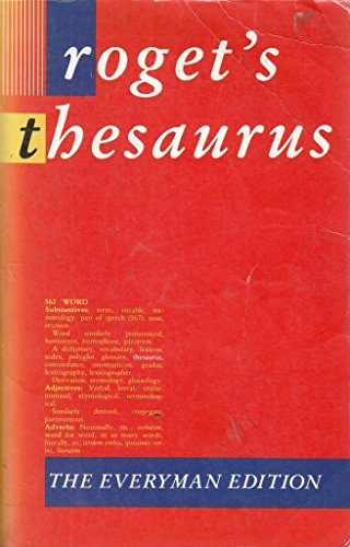 Beispielbild fr ROGET'S THESAURUS OF ENGLISH WORDS AND PHRASES zum Verkauf von AwesomeBooks
