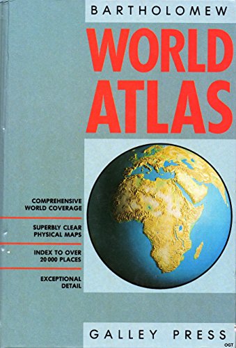 Stock image for BARTHOLOMEW WORLD ATLAS. for sale by WorldofBooks