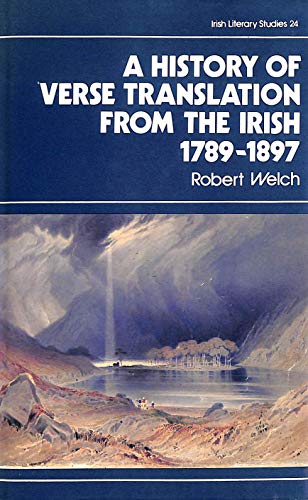 9780861402496: A History of Verse Translation / Irish (Irish Literary Studies)