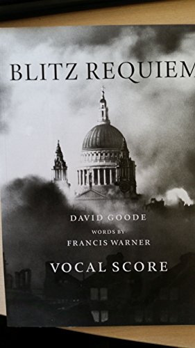Beispielbild fr Blitz Requiem Vocal Score zum Verkauf von AwesomeBooks