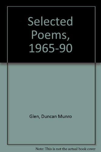 Beispielbild fr Selected Poems, 1965-90 zum Verkauf von PONCE A TIME BOOKS