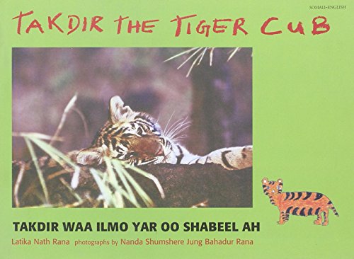 9780861447640: Takdir the Tiger Cub (Somali and English Edition)