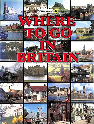 9780861450282: AA Where to Go Britain 1988