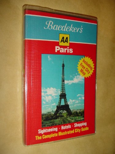Imagen de archivo de Baedeker's AA Paris a la venta por Goldstone Books