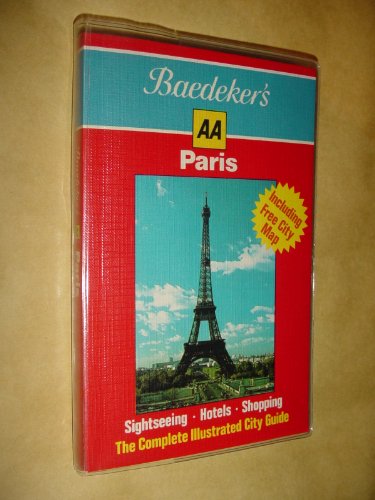 Stock image for Baedeker's Paris (AA Baedeker's) for sale by AwesomeBooks