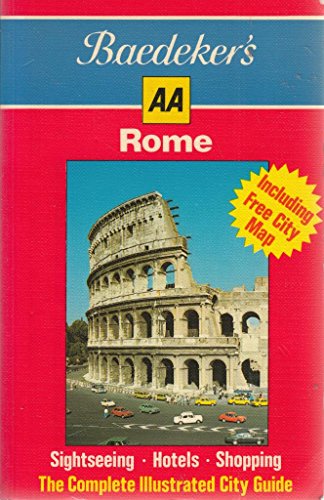 Stock image for Baedeker Aa Rome (Baedeker's Aa Pocket Travel Guides) for sale by Wonder Book