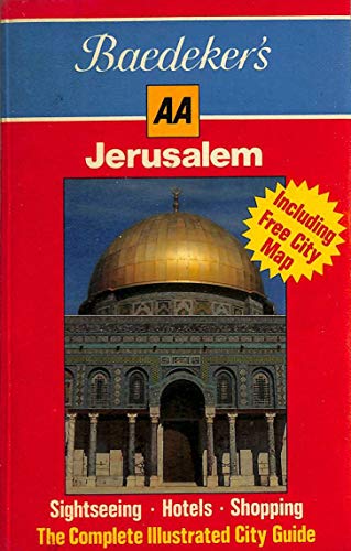 Imagen de archivo de Baedeker Aa Jerusalem (Baedekers Aa Pocket Travel Guides) a la venta por -OnTimeBooks-