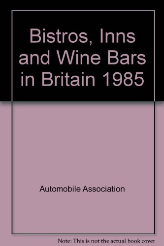 9780861452569: Bistros of Paris (Bistros, Inns and Wine Bars in Britain)