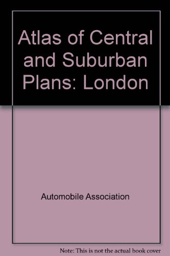 9780861453672: Atlas of Central and Suburban Plans: London