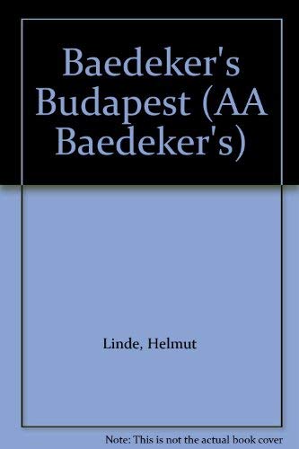 9780861454112: Baedeker's AA Budapest