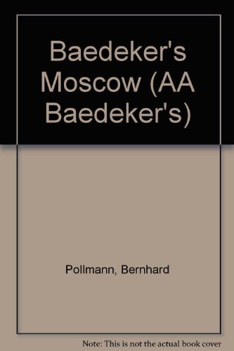 Beispielbild für Baedeker's Moscow (AA Baedeker's) zum Verkauf von AwesomeBooks