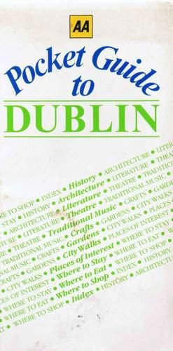 Beispielbild fr Aa Pocket Guide to Dublin zum Verkauf von Wonder Book