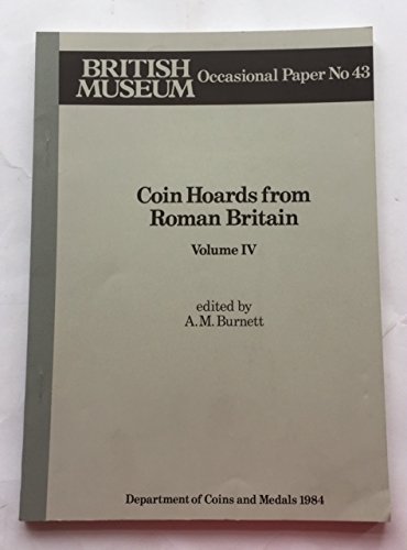 9780861590438: Coin Hoards from Roman Britain: v. 4 (Occasional Paper)