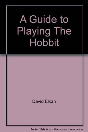 Beispielbild fr Guide to Playing the Hobbit zum Verkauf von WorldofBooks