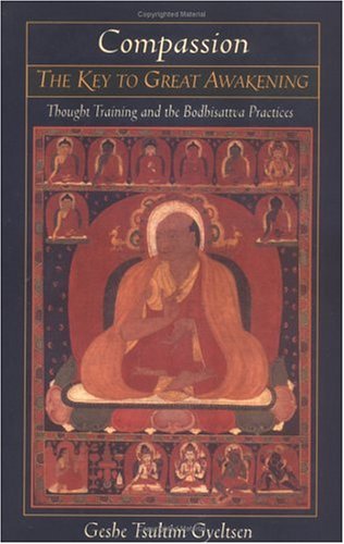 Stock image for Compassion: The Key to Great Awakening : Thought Training and the Bodhisattva Practices for sale by Hafa Adai Books