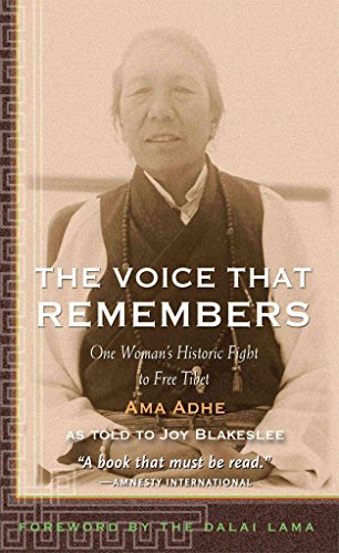 Stock image for The Voice That Remembers : One Woman's Historic Fight to Free Tibet for sale by Better World Books