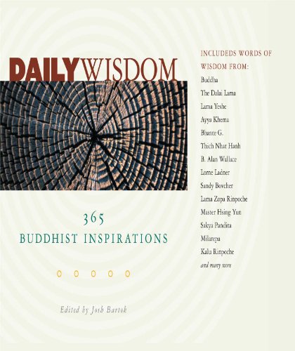 Beispielbild fr Daily Wisdom: 365 Buddhist Inspirations zum Verkauf von ThriftBooks-Reno