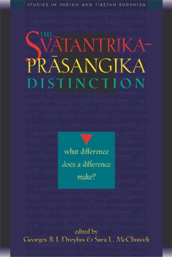9780861713240: The Svatantriki-Prasangika Distinction: What Difference Does a Difference Make?