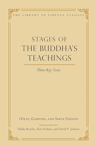 9780861714490: Stages of the Buddha's Teachings: Three Key Texts (10) (Library of Tibetan Classics)