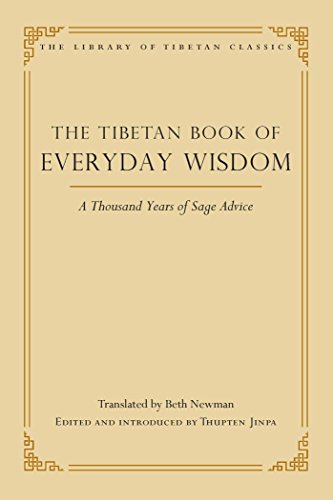 9780861714667: The Tibetan Book of Everyday Wisdom: A Thousand Years of Sage Advice
