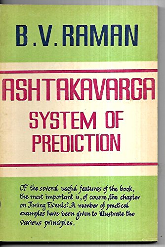 9780861860609: Ashtakavarga System of Prediction
