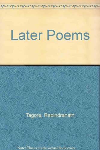 9780861869282: Later Poems