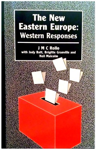 Stock image for The New Eastern Europe: Western Responses. (Ghatham House Papers) for sale by PsychoBabel & Skoob Books