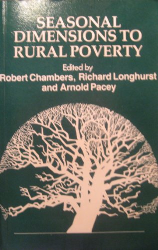 Stock image for Seasonal Dimensions to Rural Poverty for sale by Anybook.com