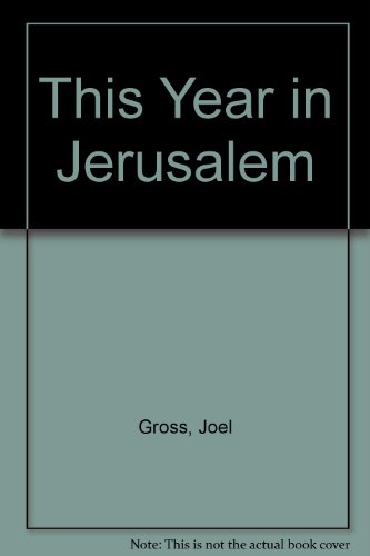 Imagen de archivo de This Year in Jerusalem a la venta por Hawking Books