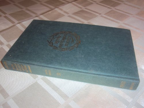 Stock image for Transactions of the RHS V.32/5TH Series for sale by Montclair Book Center